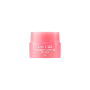LANEIGE - Travel Size Lip Sleeping Mask EX Berry 3 GR | Mascarilla Nocturna para Labios Travel Size