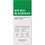 SOME BY MI - Bye Bye Blackhead 30 Days Miracle Green Tea Tox Bubble Cleanser 120 GR | Espuma Limpieza Profunda y Exfoliante